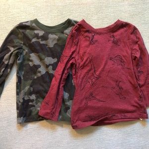 Toddler boys long sleeve tshirts